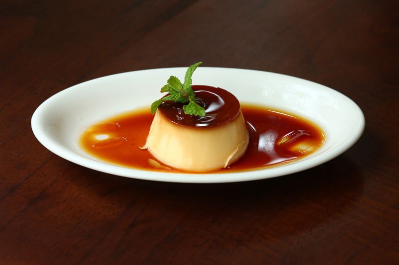 Panna Cotta dessert at pizzaluce Minneapolis